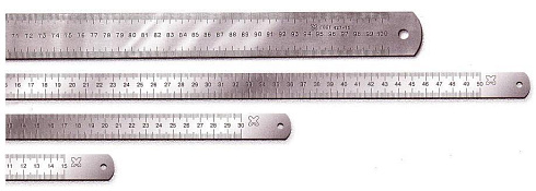 Линейка металлическая 1500 мм с двухстор.шкалой GRIFF
