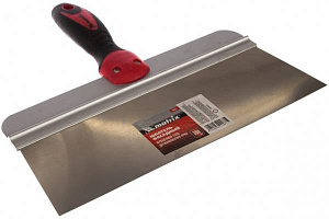 картинка Шпатель с нерж.полотном 300мм двухкомп. ручка Matrix /85503/ от компании Иж-туд