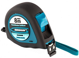 картинка Рулетка  8м/25мм  магнитный обрез.зацеп GROSS "Ergonomisch"/31104/ от компании Иж-туд