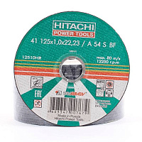 картинка Круг отрезной 125х1,6х22 А40 (HITACHI) от компании Иж-туд