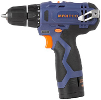 картинка Акк. дрель-шуруповерт MAX-PRO MPCD12Li/2E (12В, Li-lon, 2 акк, 1,3 Ач, 26Нм) /85026/ от компании Иж-туд