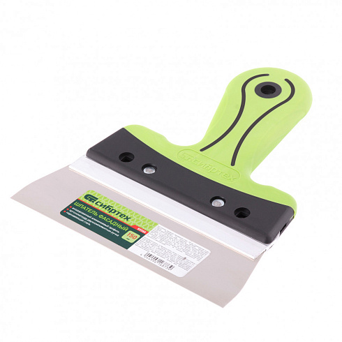 Шпатель с нерж.полотном 200мм двухкомп. ручка Сибртех /85581/