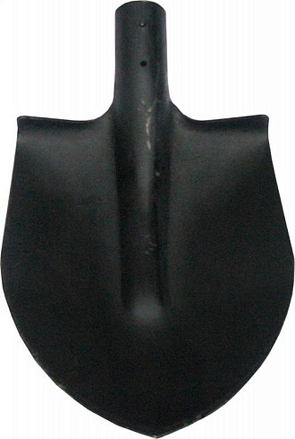 Лопата штыковая, рельсовая сталь, остроконечная /69-0-014/