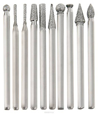 картинка Шарошка алмазная ф10х10х80х6 АСМ 3/2 от компании Иж-туд