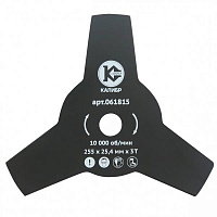 картинка Нож для триммера 255*25,4 мм 3 зуба Калибр /061815/ от компании Иж-туд