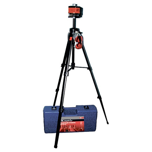 Уровень лазерный 100 мм, ротацион. Matrix /35031/