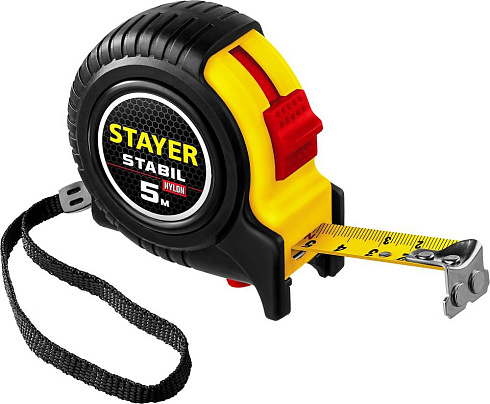 Рулетка  5м/19мм Stabil Stayer /34131-05/