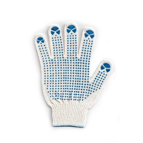 Перчатки х/б 3-ех нитка с ПВХ ЛАЙТ * (-40)