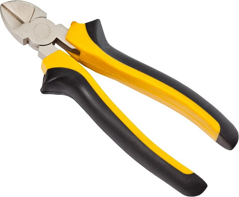 Кусачки боковые 180 мм 2-х цветные БМ /22213/