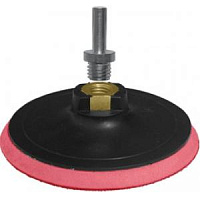 картинка Диск шлифовальный д/дрели и УШМ с лип. ф125 Н=10 (гайка М14) MD-STARS /NR125*M14*10/ от компании Иж-туд