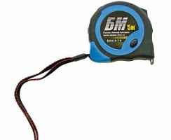 картинка Рулетка  5м "Велюр" с 2-мя фиксаторами БМ /01233/ от компании Иж-туд