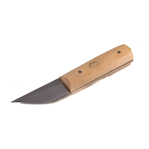 Нож специальный с дерев.ручкой лак. /С-1048/