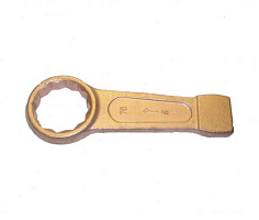 картинка Ключ гаечный кольцевой ударный КГКУ 27 омед. от компании Иж-туд