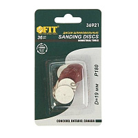 картинка Диски наждачные средние, 36 шт. Fit /36921/ от компании Иж-туд