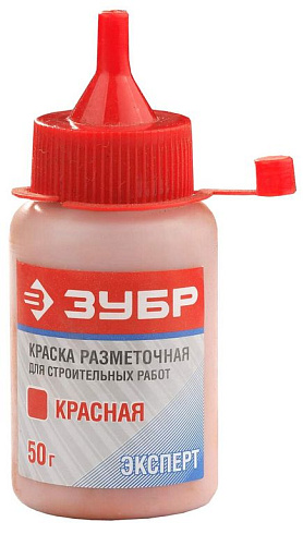 Краска разметочная 50г, красная Зубр