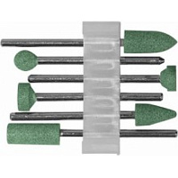 картинка Набор шарошек силиконово-карбидных, мини, по камню (6шт) большие Fit /36925/ от компании Иж-туд