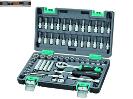 картинка Набор инструмента  STELS 1/4" 57 пр. /14101/ от компании Иж-туд