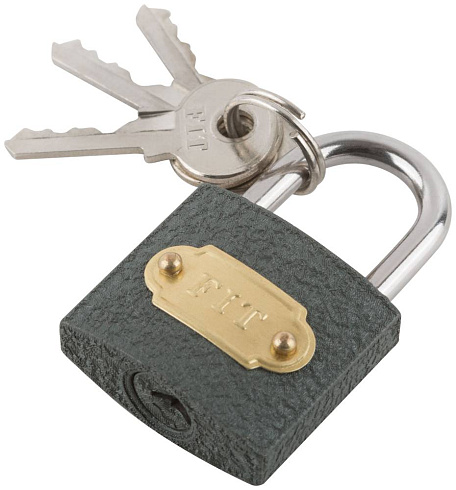 Замок навесной 32х28 мм, дужка 5мм Fit /67132/