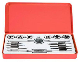 картинка Набор плашек и метчиков из 27шт. М5-М16 ТМ от компании Иж-туд