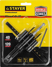 картинка Сверло по дереву "балеринка" 40-120 мм Stayer /2944/ от компании Иж-туд