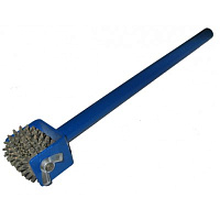 картинка Державка с шарошками (звездочки) d 38,0мм с ручкой L 280мм (компл. 5 шт.) CNIC /63605/ от компании Иж-туд